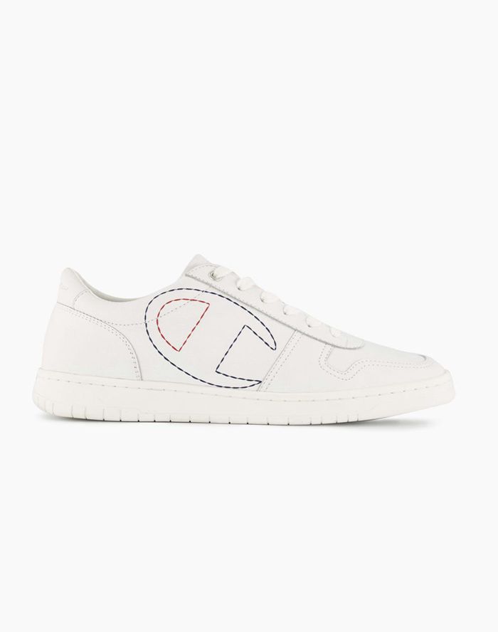 Champion Herre Sneakers Hvide - 919 Low Logo Outline - Danmark XRZ-503184